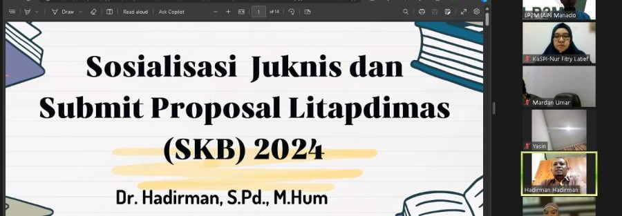 LP2M Gelar Sosialisasi Juknis Litapdimas Dan Submit Proposal Skema