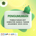PEMBAYARAN UKT SEMESTER GANJIL TAHUN AKADEMIK 2025-2026