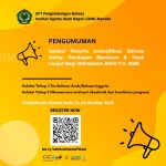 Pengumuman Pendaftaran Intensifikasi Mahasiswa Akhir