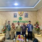 Silaturahmi dan Diseminasi Riset, Tim PPIM UIN Jakarta Kunjungi Rektor IAIN Manado